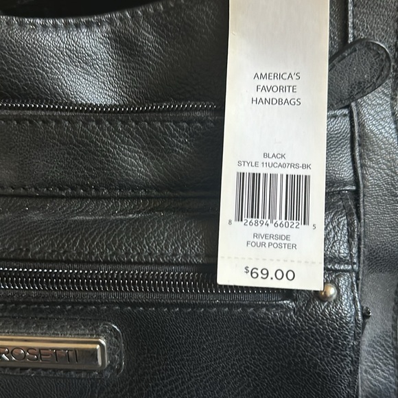 Rosetti black handbag - Picture 3 of 4